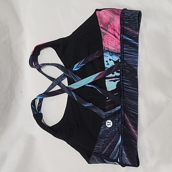 Lululemon energy sports bra size 4 special edition pattern - Picture 2 of 4